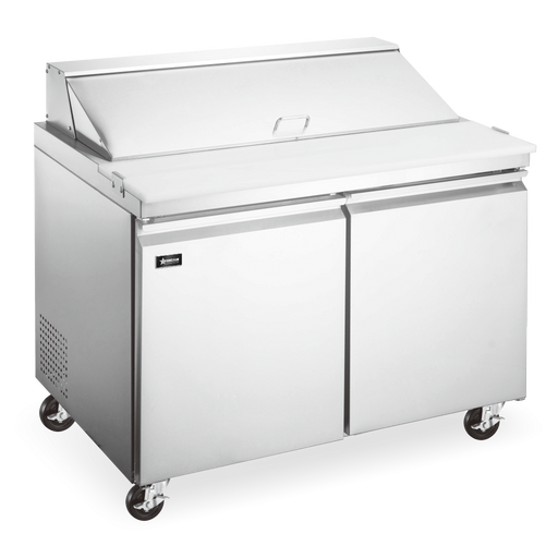 Omcan PT-CN-0920-M-HC Refrigerated Prep Table Mega 36 Inch/920mm 115v/60/1 Cetlus/etl Sanitation