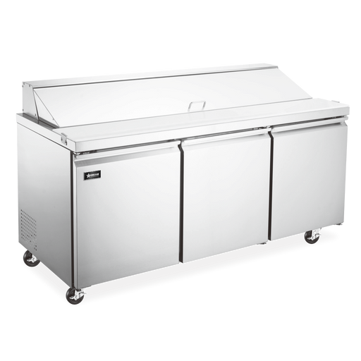 Omcan PT-CN-1778-HC Refrigerated Prep Table 70 Inch/1778mm 110v/60/1 Cetlus/etl Sanitation