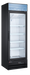 Omcan RE-CN-0014-HC-BK Refrigerated 1 Door Glass Merchandiser Black 14 Cu Ft 110v/60/1 Cetlus/etl Sanitation