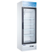 Omcan RE-CN-0014E-H Aurora Refrigerated 1 Door Glass Merchandiser 14 Cu Ft White 110v/60/1 Cetlus/etl Sanitation