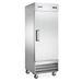 Omcan RE-CN-0021E-HC Aurora Refrigerator 1 Door Stainless Steel 23 Cu Ft 110v/60/1 Cetlus/etl Sanitation