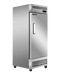 Omcan RE-TH-0021-HC Juneau Reach In Refrigerator Stainless Steel 1 Door 27 Inch 18 Cu Ft 115v/60/1 Cetlus/etl Sanitation