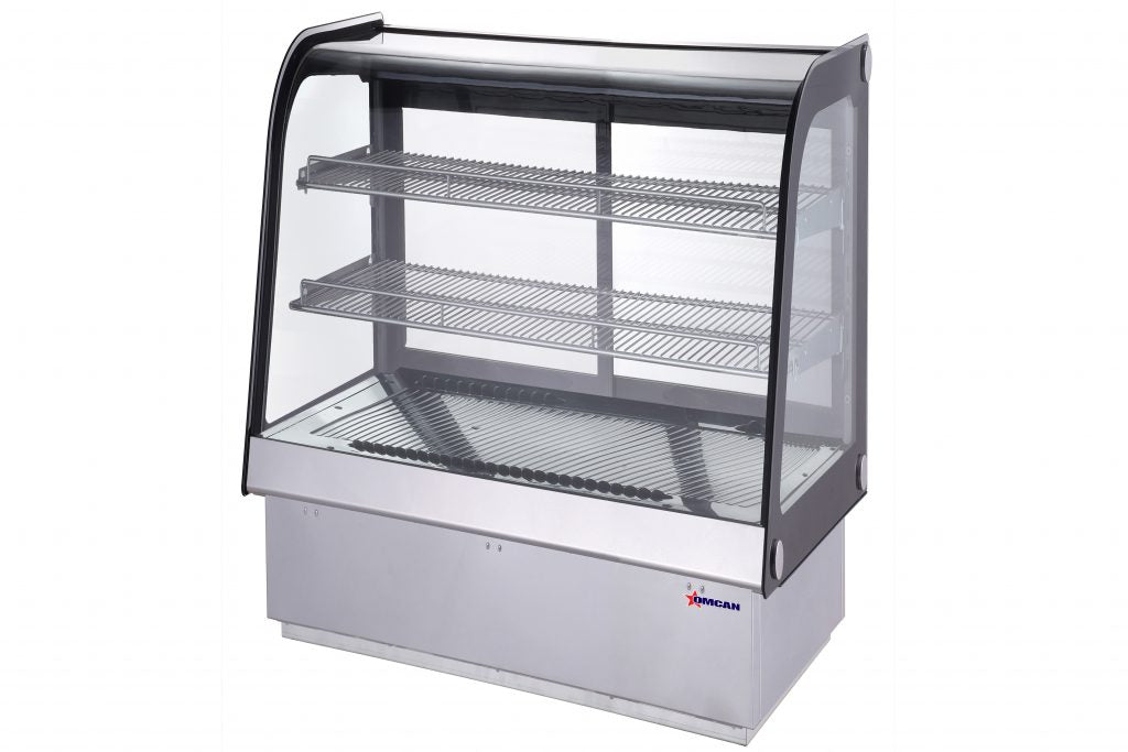 Omcan RS-CN-0120-4D Refrigerated Showcase Drop In 28 Inches 88 L/3.11 Cu Ft 110v/60/1 Cetlus/etl Sanitation