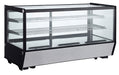 Omcan RS-CN-0202-5 Refrigerated Showcase Square Glass Countertop 48 Inch/1219mm 110v/60/1 Cetlus/etl Sanitation