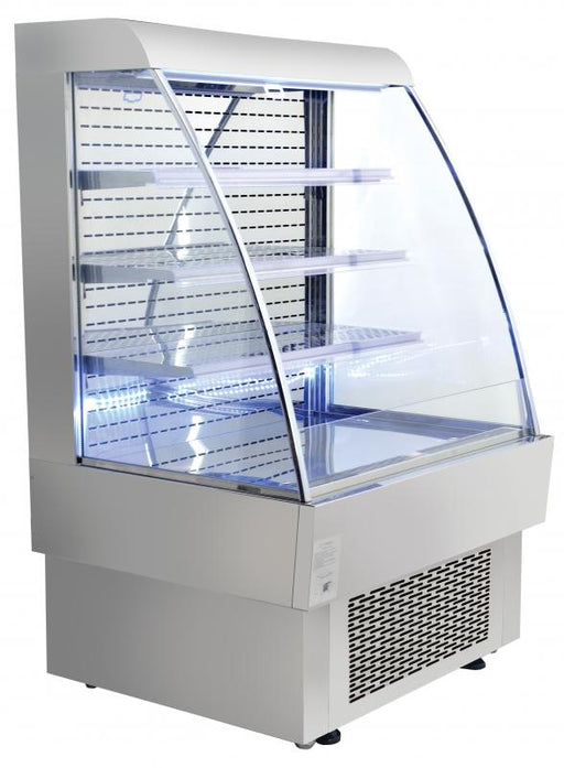 Omcan RS-CN-0380 Refrigerated Showcase Open Front 380 L/13.4 Cu Ft 110v/60/1  Cetlus Etl Sanitation