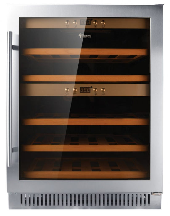 Omcan WC-CN-0040-D Wine Cooler 40 Bottle Capacity Dual Zone 115v/60hz Csgsus