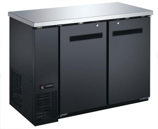 Omcan BB-CN-0012-SH Cooler Back Bar 11.8 Cu Ft Capacity Solid Door 115v/60/1 Cetlus/etl Sanitation