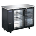 Omcan BB-CN-0012E-GH Aurora Cooler Back Bar 11.8 Cu Ft Capacity Glass Door 115v/60/1 Cetlus/etl Sanitation