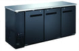 Omcan BB-CN-0020-SH Cooler Back Bar 19.6 Cu Ft Capacity Solid Door 115v/60/1 Cetlus/etl Sanitation