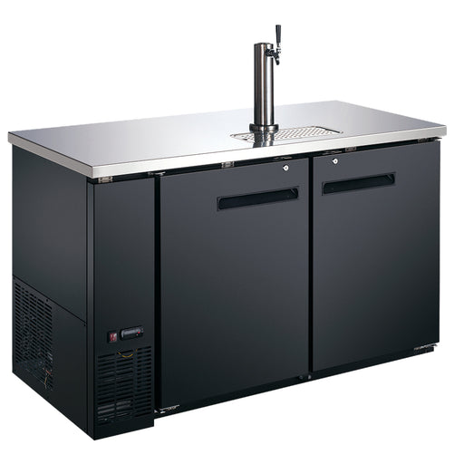 Omcan BD-CN-0019-HC Beer Dispenser 19.3 Cu Ft/546l Capacity Two Doors With One Tap 115v/60hz Cetlus/etl Sanitation