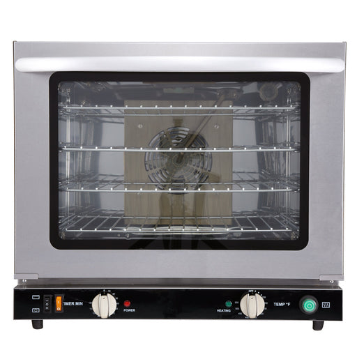 Omcan CE-CN-0066-G Convection Oven 220/60/1 2.88kw W/4 Shelve/top Grill Function And Humidity Control Cetlus/etls