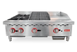 Omcan CE-CN-12H12C12G Gas Combination 12" Hot Plate/12" Charbroiler/12" Griddle 36 Inches/915 Mm 115,000 Btu Ccsaus/csas