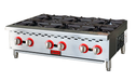 Omcan CE-CN-HP36-M Gas Hotplate 6 Burners 36 Inches/914mm 150000 Btu Cetlus/etl