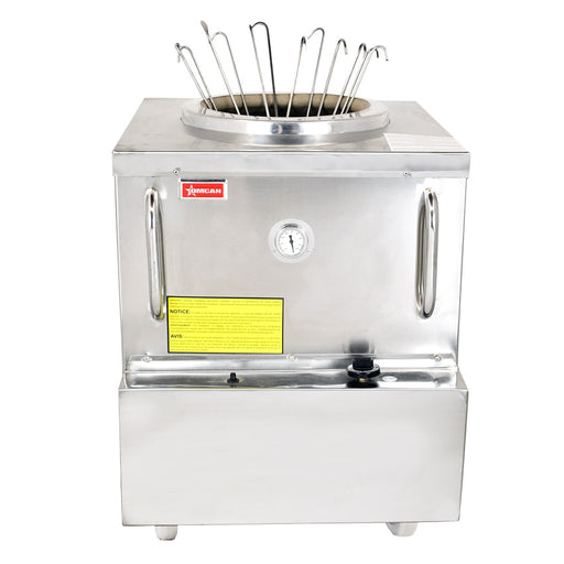 Omcan CE-IN-3434 Stainless Steel Square Drum Tandoor Oven 34 Inch X 34 Inch Natural Gas Cetlus/etl Sanitation