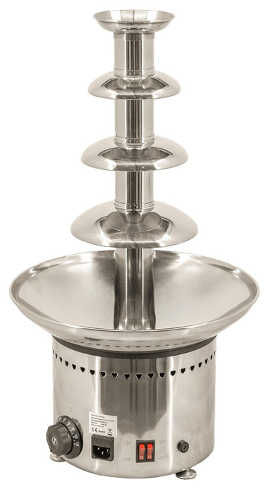 Omcan CF-CN-0004 Chocolate Fountain 4 Tiers Stainless Steel 110v/60hz