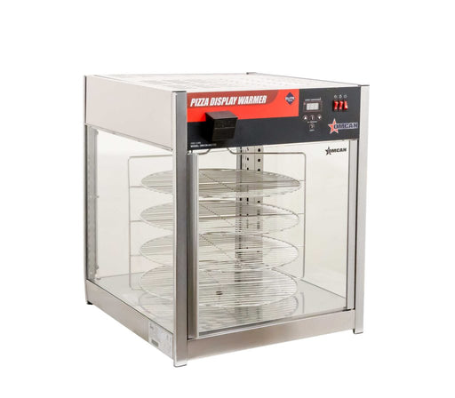 Omcan DW-CN-0457-SS Pizza Display Warmer 18 Inch/457mm Diameter Ss 110v/60/1 Cetlus/etl Sanitation