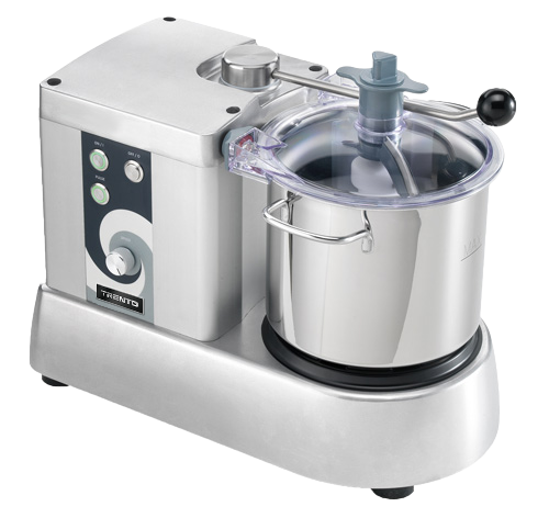 Omcan FP-IT-0006-VT Bowl Cutter 6 L/6 Qt 600-2800 Rpm 0.5 Hp/350 W 110v/60/1 Culus/etl Sanitation