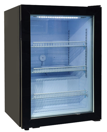 Omcan FR-CN-0098NB Countertop Display Freezer 98l Black 110/60 Cetlus