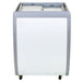 Omcan FR-CN-0160-R Freezer Ice Cream Reach In With Flat Glass Top 5.5 Cu Ft 110v/60/1  Cetlus/etls