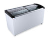 Omcan FR-CN-0366 Freezer Ice Cream Reach In 57x24x33 In 263l/9.3 Cu Ft Led Alum Alloy Bar 115v/60/1 Cetlus/etls