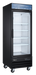 Omcan FR-CN-0790-HC-BK Freezer 1 Door Glass Merchandiser Black 31 Inch/790mm 110v/60/1 Cetlus/etl Sanitation