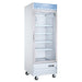 Omcan FR-CN-0790-HC Freezer 1 Door Glass Merchandiser White 31 Inch/790mm 110v/60/1 Cetlus/etl Sanitation