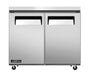 Omcan FR-TH-0008-HC Juneau Freezer Under Counter 36 Inch 4.9 Cu Ft 115v/60/1 Cetlus/etl Sanitation