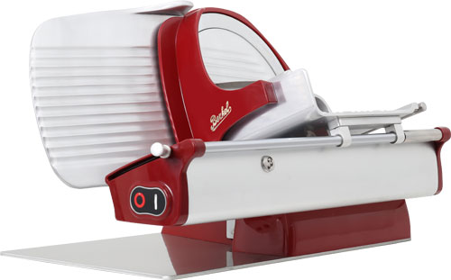 Omcan MS-IN-0250H-R Meat Slicer Home Line 250 Red 10 Inch 115v/60/1 Cetlus