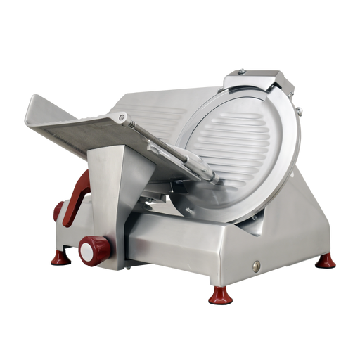 Omcan MS-IT-0330-L Meat Slicer Belt Driven Red 13 Inch/330mm Blade 0.5 Hp/373 W 110v/60/1 Cetlus