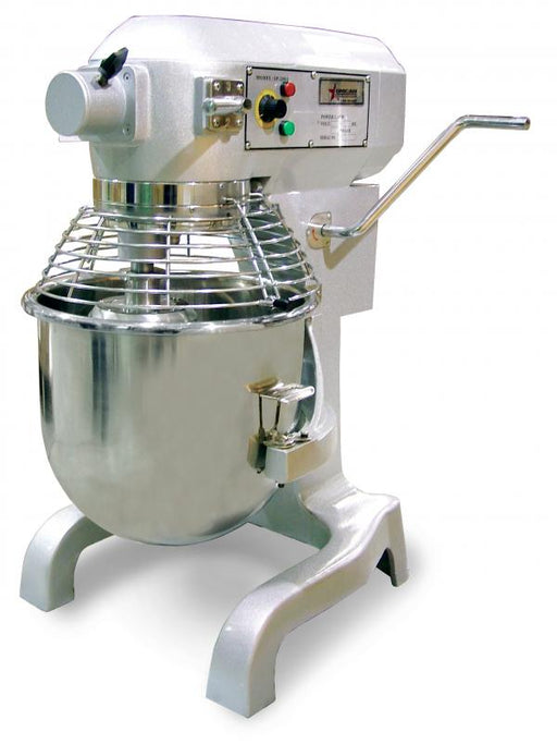 Omcan MX-CN-0020-T Planetary Floor Mixer General Purpose 20 Qt/5 Gal W/guard W/timer 1.5 Hp/1119 W 110v/60/1 Etl/cetlus