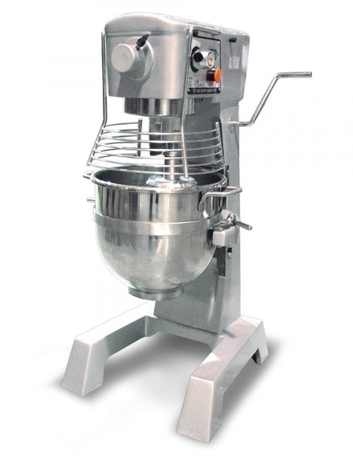 Omcan MX-CN-0030-G Planetary Floor Mixer General Purpose 30 Qt/8 Gal W/guard 2 Hp/1491 W 110v/60/1 Etl/cetlus