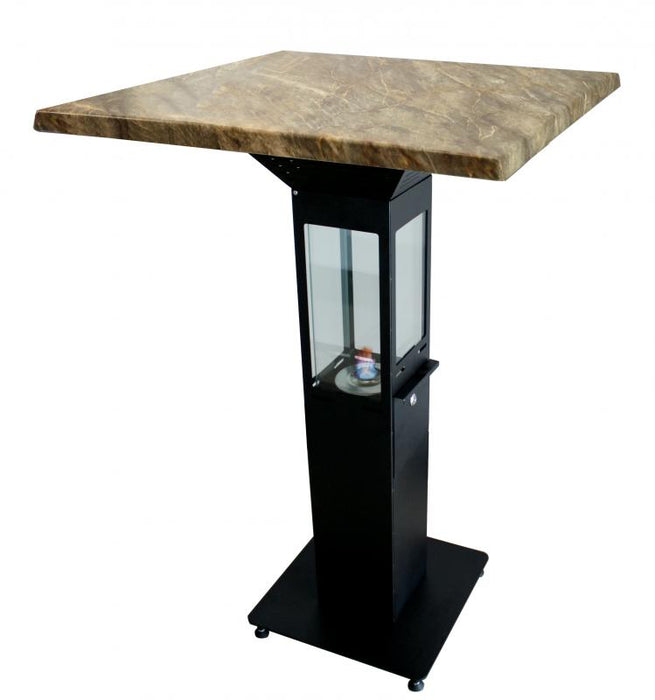 Omcan PH-CN-2462 Patio Heater Table 27 Inch X 27 Inch X 43 Inch/691mm X 691mm X 1080mm Alcohol