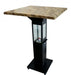 Omcan PH-CN-2462 Patio Heater Table 27 Inch X 27 Inch X 43 Inch/691mm X 691mm X 1080mm Alcohol