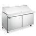 Omcan PT-CN-1524E-HC Aurora Refrigerated Prep Table 60 Inch/1524mm 110v/60/1 Cetlus/etl Sanitation