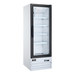 Omcan RE-CN-0009-HC Refrigerator 1 Door Glass Merchandiser White 9.1 Cu Ft 110v/60/1 Cetlus/etl Sanitation