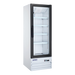 Omcan RE-CN-0009E-HC Aurora Refrigerator 1 Door Glass 9.1 Cu Ft White 110v/60/1 Cetlus/etl Sanitation