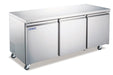 Omcan RE-CN-0017E-HC Aurora Refrigerator Under Counter 71.5 Inch/1815mm 17 Cu Ft 115v/60/1 Cetlus/etl Sanitation