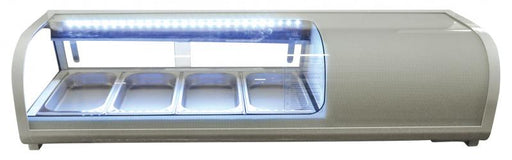 Omcan RS-CN-0042-S Refrigerated Showcase Sushi 42 L/1.5 Cu Ft 110v/60/1 Ce Cetlus Etl Sanitation