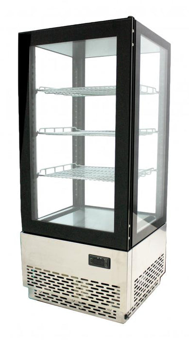 Omcan RS-CN-0078 Refrigerated Showcase Countertop 78 L/2.8 Cu Ft Ce Cetlus / Etl Sanitation