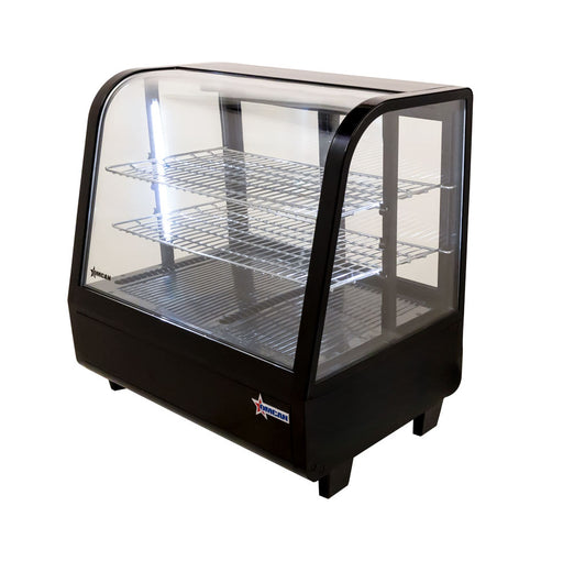 Omcan RS-CN-0100-E Refrigerated Showcase Countertop 100 L/3.5 Cu Ft 110v/60/1 Cetlus / Etl Sanitation