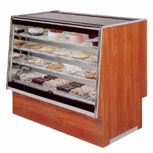 Marc Refrigeration SQBCD-48 48" Non-Refrigerated Bakery Case, Flat Glass - Top Restaurant Supplies