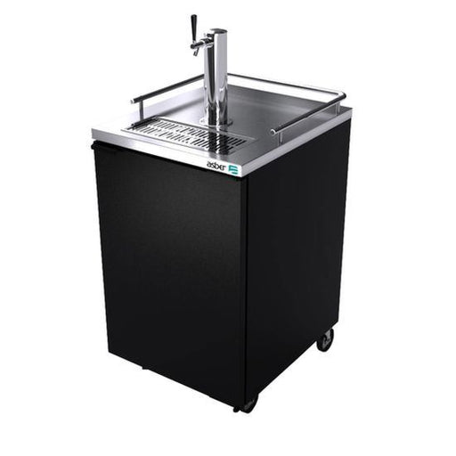 Asber ADDC-23 24" Direct Draw Beer Cooler with Single Tap Tower - Top Restaurant Supplies