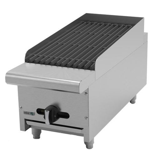 Asber AERB-12 12" 1 Burner Countertop Gas Radiant Broiler - 24,000 BTU - Top Restaurant Supplies