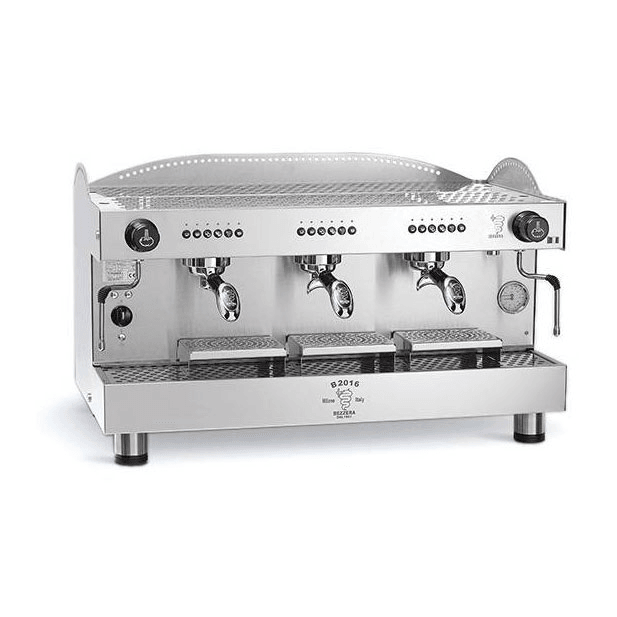 AMPTO B2016DE3IS4E Espresso Machine 3 Gr - Automatic. UL/NSF. 220V - Top Restaurant Supplies