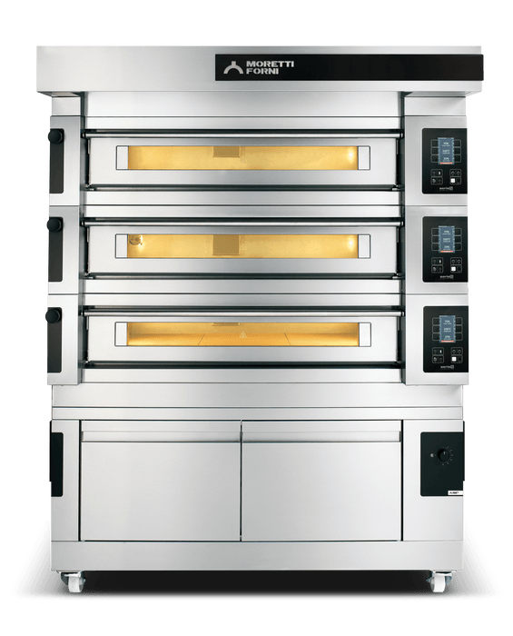 AMPTO S125E - Serie S modular Electric Pizza oven 48-3/4"x49-1/2"x6-1/4" (Chamber) - Top Restaurant Supplies