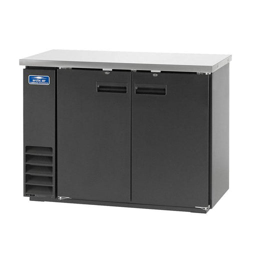 Arctic Air ABB48 49" Two Door Solid Back Bar Refrigerator, 12.5 Cu. Ft. - Top Restaurant Supplies