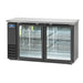 Arctic Air ABB60G 61" Two Door Glass Back Bar Refrigerator, 16.7 Cu. Ft. - Top Restaurant Supplies