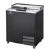 Arctic Air AGF24 24" Black Glass Foster with Stainless Steel Interior - Top Restaurant Supplies