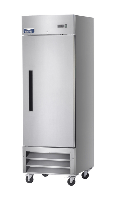 Arctic Air AF23 26.75" One Door Reach-In Freezer Stainless Steel, 23 Cu. Ft. - Top Restaurant Supplies