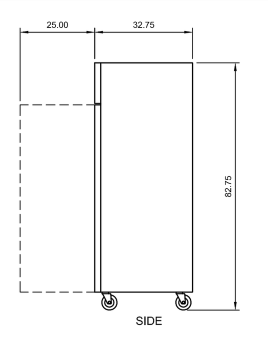 Arctic Air AF49 54" Two Door Reach-In Freezer, 49 Cu. Ft. - Top Restaurant Supplies